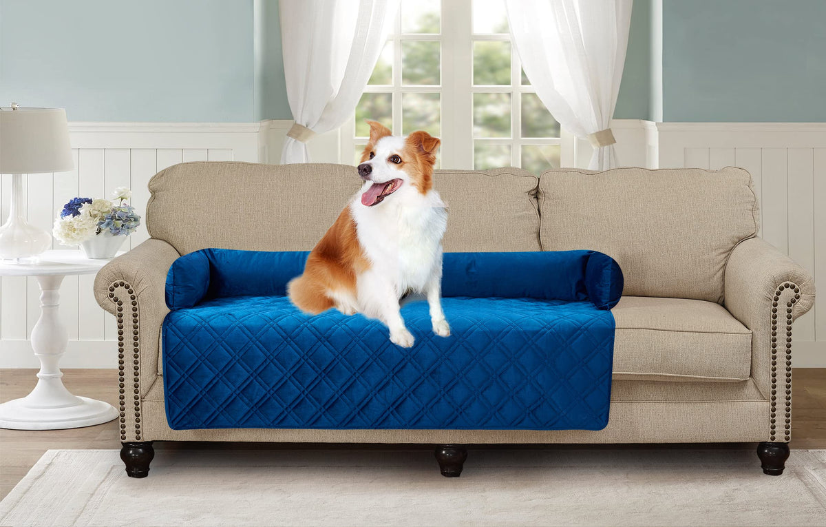Brilliant Sunshine premium calming dog bed mat silky velvet close-up for luxurious pet comfort