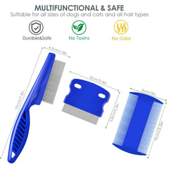 BRILLIRARE 2-tooth comb closeup: precise detangling for knot-prone areas.