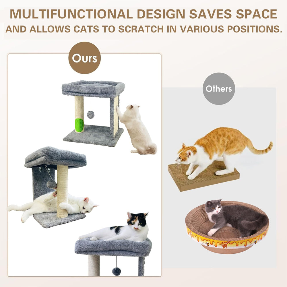 Britepaws padded mat lounge with curved rim creates secure, snuggly resting spot