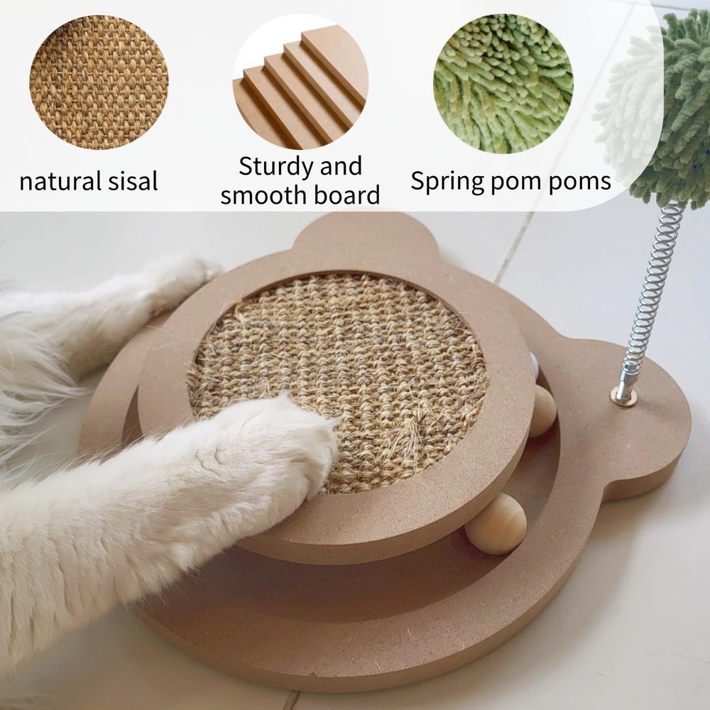 Britepaws dangling spring toy adds vertical fun for kittens