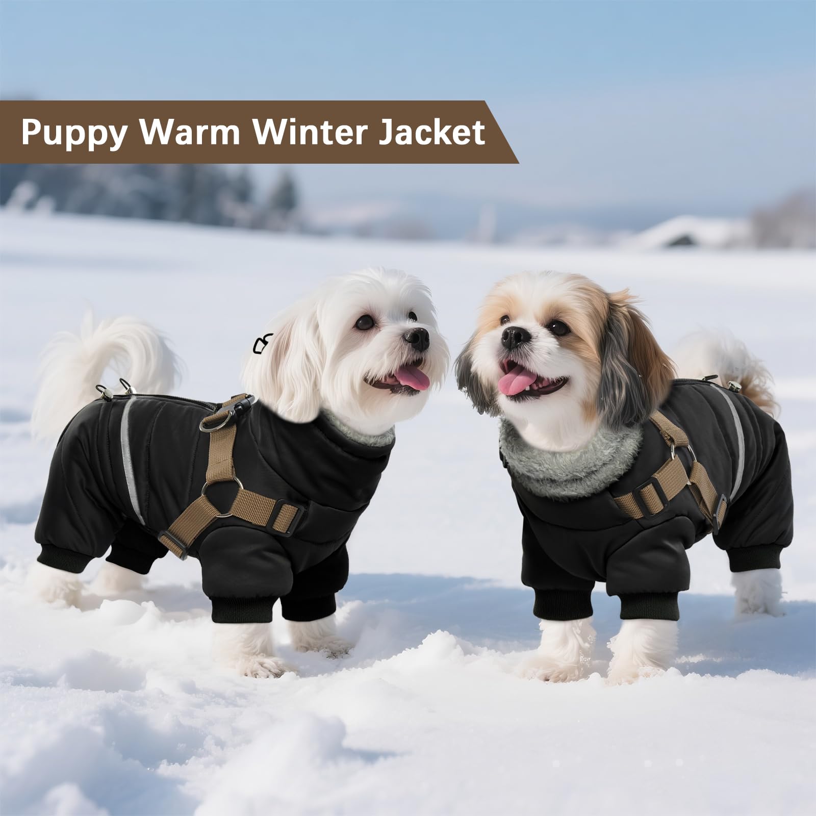 BRKURLEG back zipper enables easy wearing, ideal for anxious or wriggly pets.
