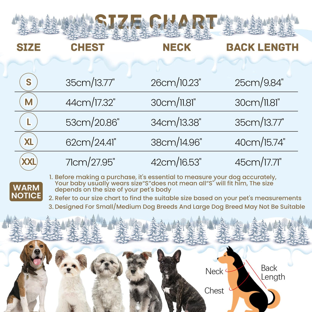 BRKURLEG grey dog winter coat back view highlights reflective safety in low light.