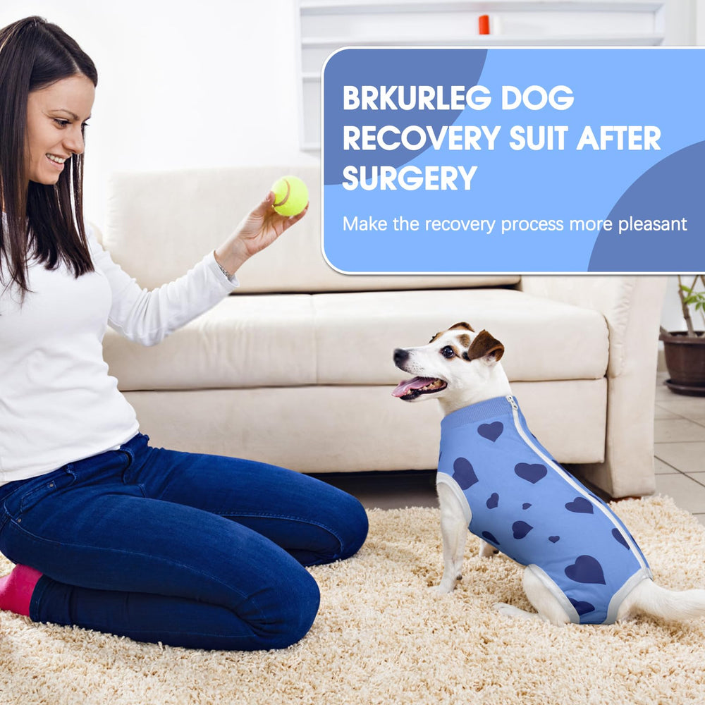 BRKURLEG small dog XL closure design makes dressing quick and snug