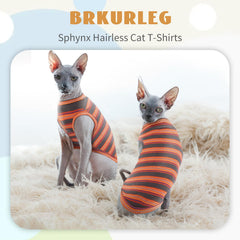 BRKURLEG Sphynx shirt side view highlights easy pull-on daily wear