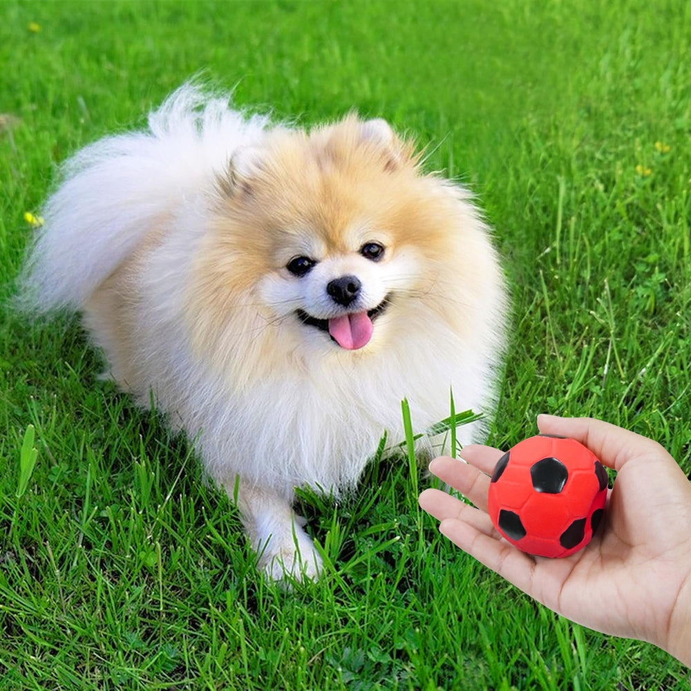 BRMDT bright-colored ball aids visibility during fetch and roam
