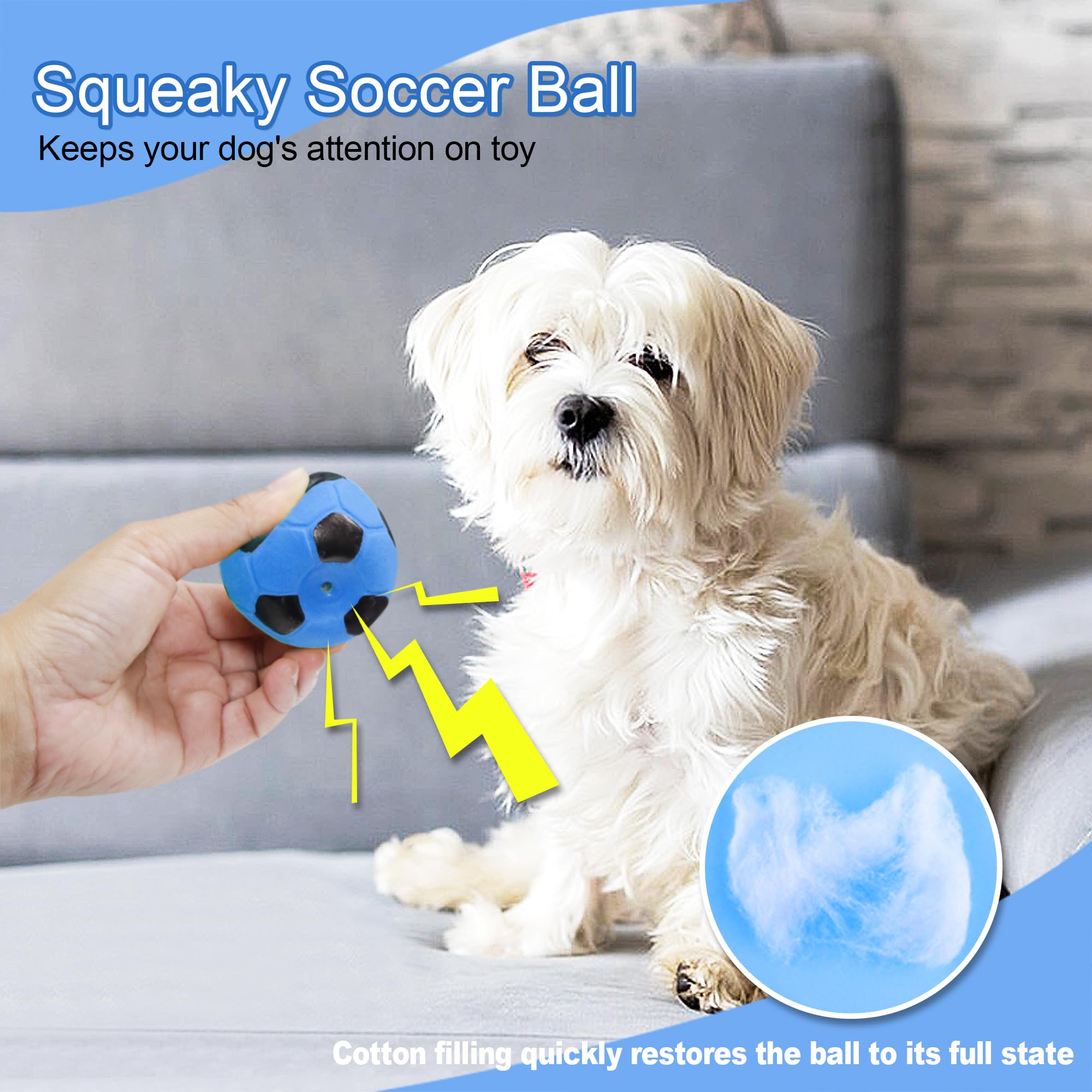 BRMDT floating soccer ball toy for water play and retrieval