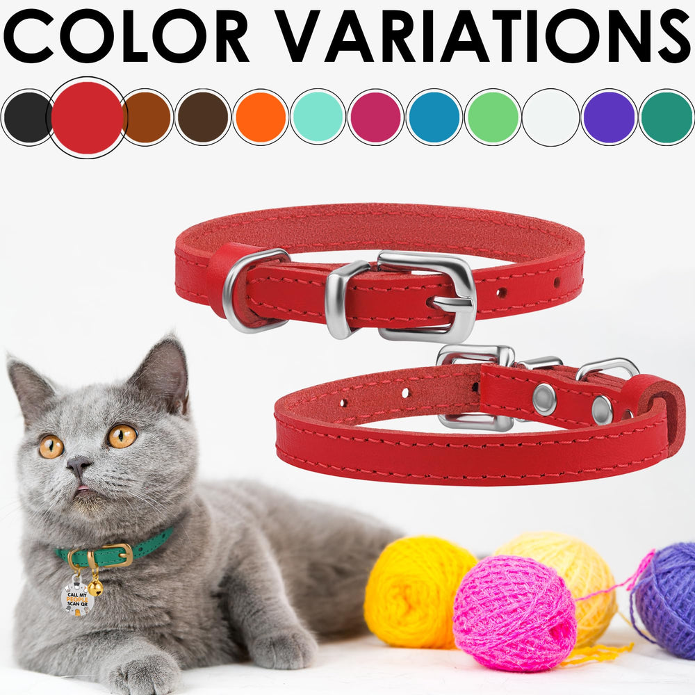 BRONZEDOG non-breakaway design keeps indoor cats comfy.