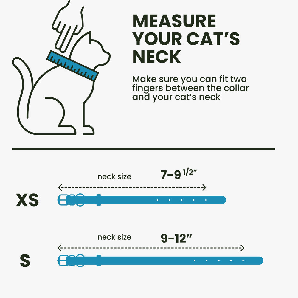BRONZEDOG indoor-use cat collar with comfortable design