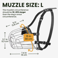 BRONZEDOG durable steel basket showcases robust construction for long-lasting training and walks