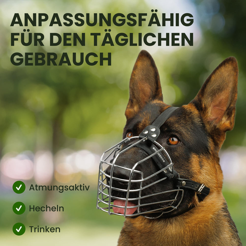 BRONZEDOG neoprene padding over the nose adds comfortable contact.