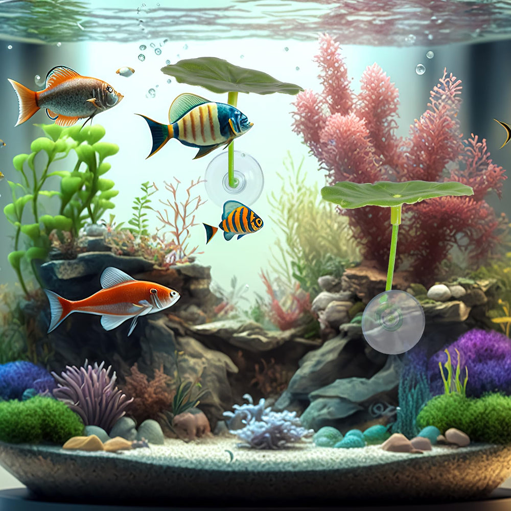 Bruislard betta leaf hammock resting place gives bettas a calm retreat.