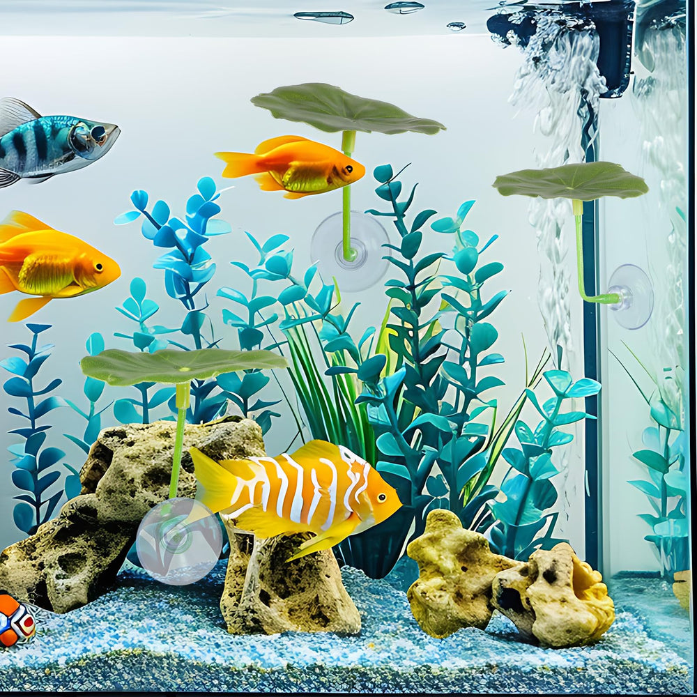 Bruislard betta leaf hammock suction cup securely attaches to tank surfaces.