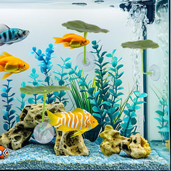 Bruislard betta leaf hammock suction cup securely attaches to tank surfaces.