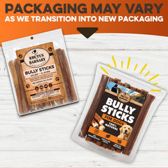 BRUTUS & BARNABY low-odor bully sticks reduce home odor during daily chews