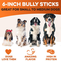 BRUTUS & BARNABY rawhide-free sticks for mess-free indoor chewing