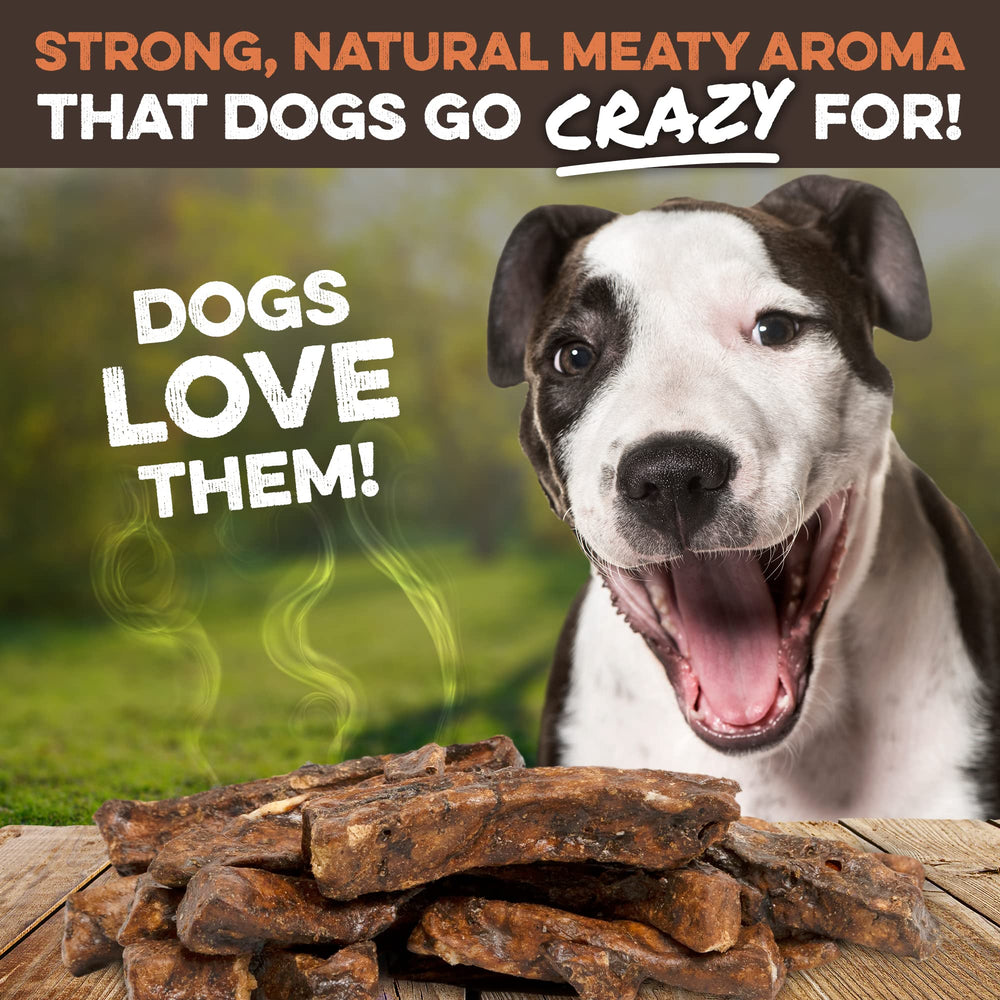 BRUTUS & BARNABY crunchy-meat-sticks closeup illustrates dog-cat friendly texture ideal for training.