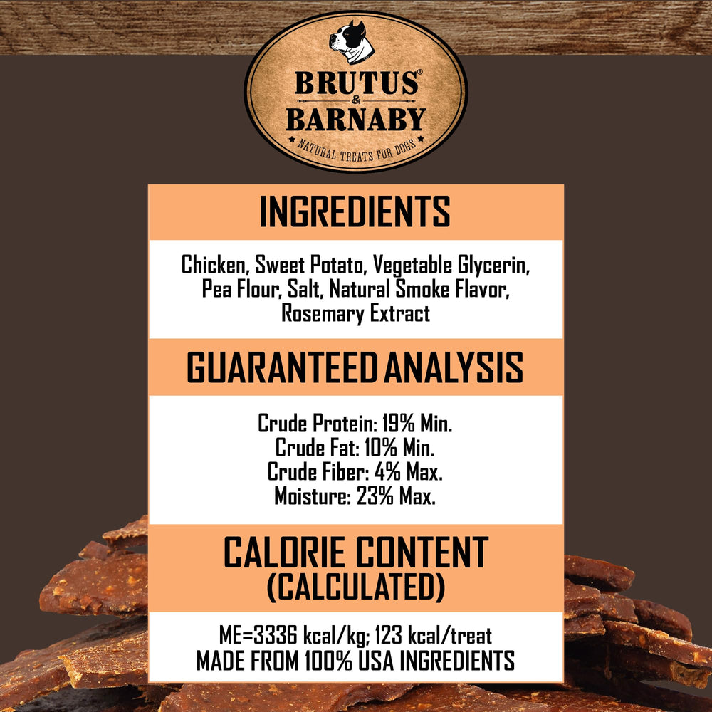 BRUTUS & BARNABY packaging label front view signals preservative-free formula.