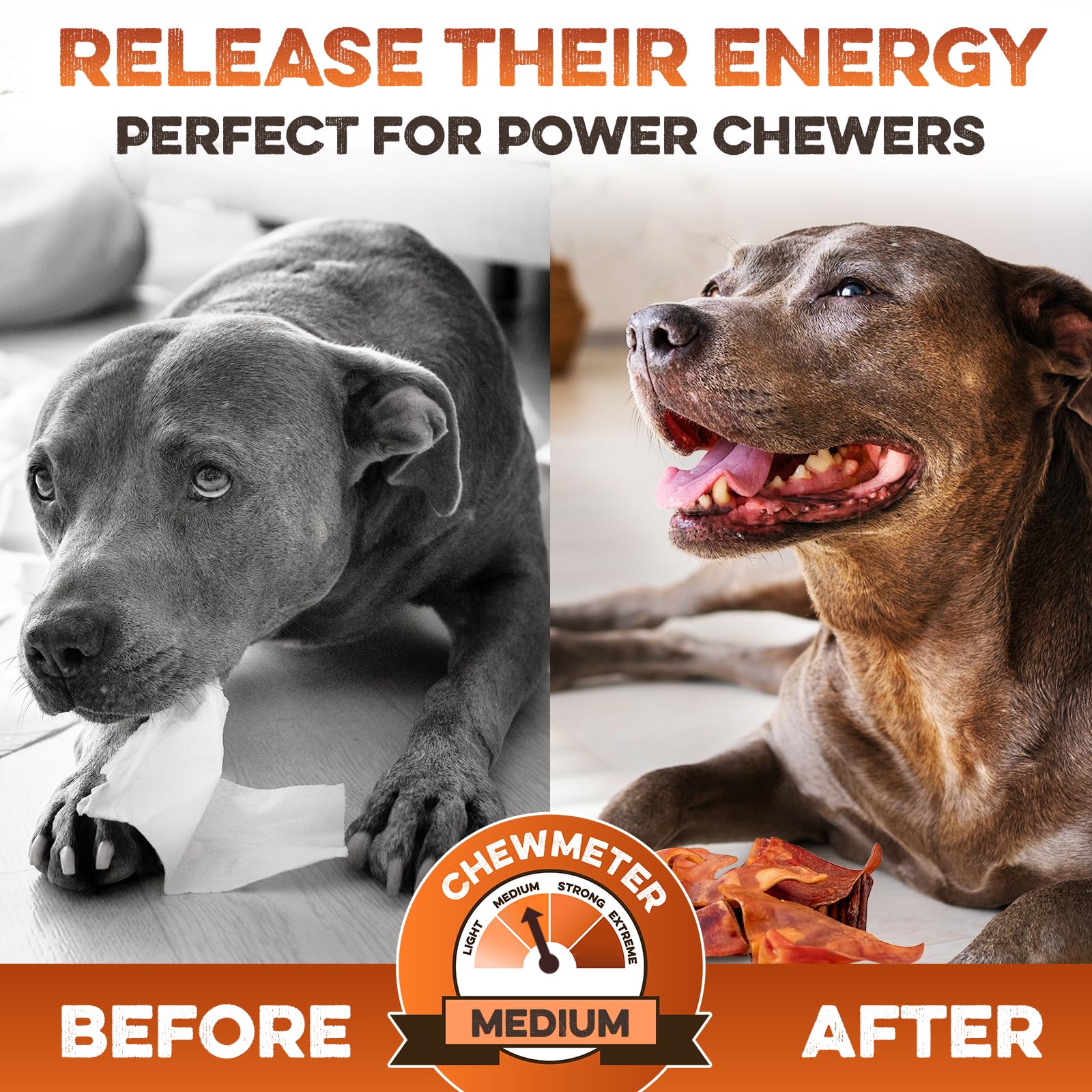 BRUTUS & BARNABY pig ears non-greasy hands - stain-free handling