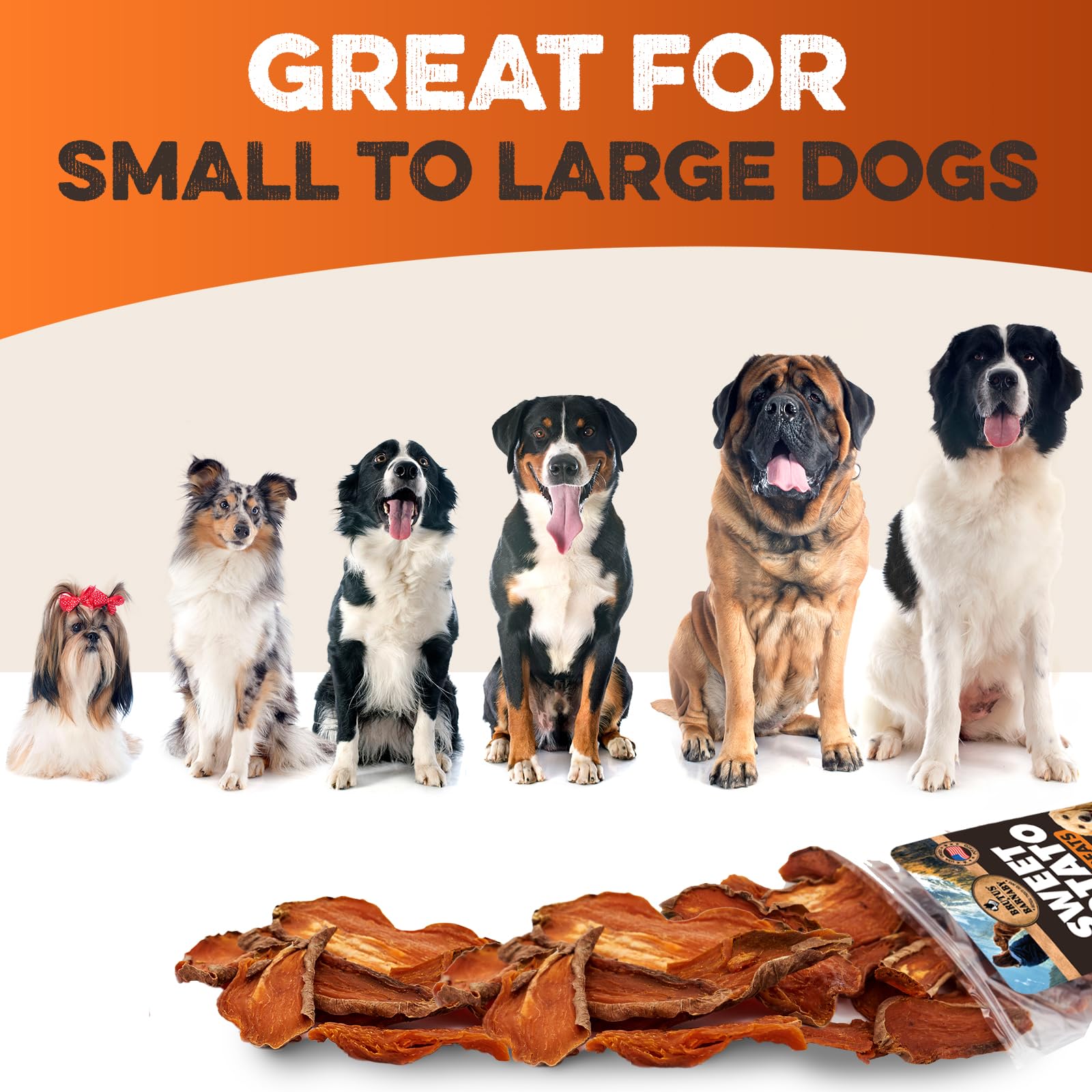 BRUTUS & BARNABY soft-chew variant ideal for seniors or puppies.