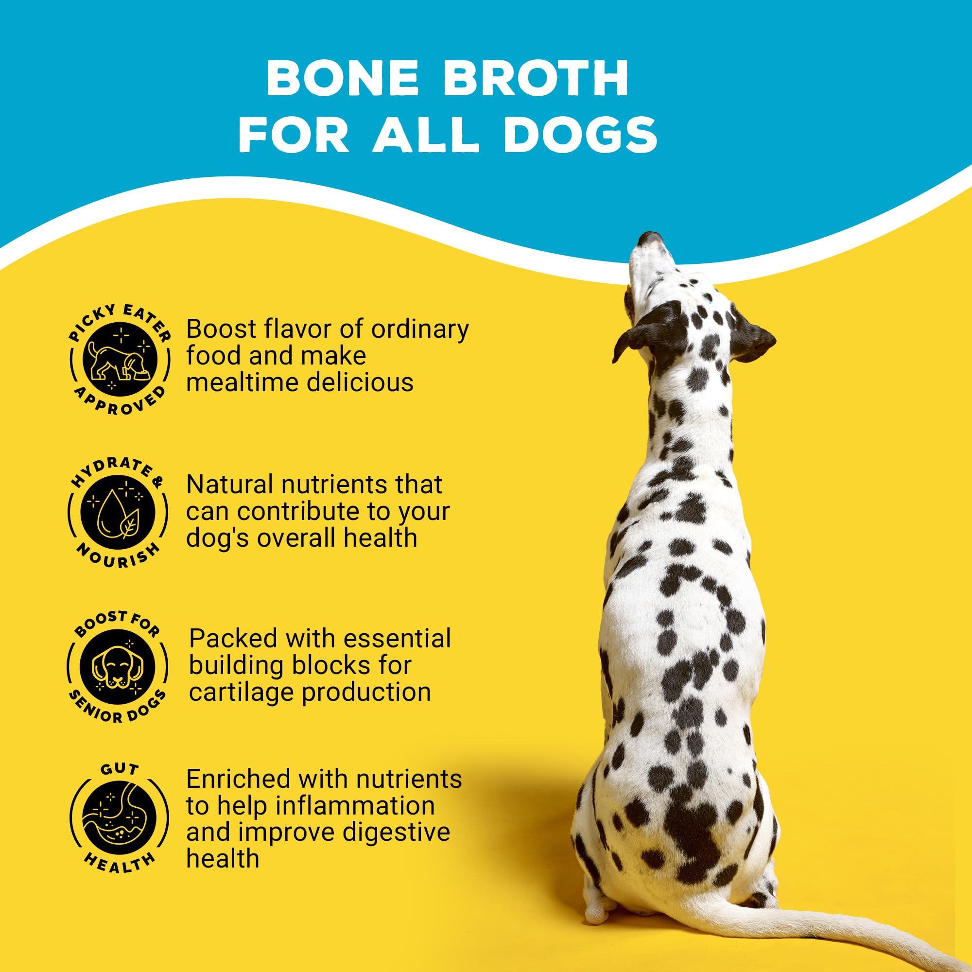 Brutus Bone Broth collagen and amino acids support digestion and skin comfort.