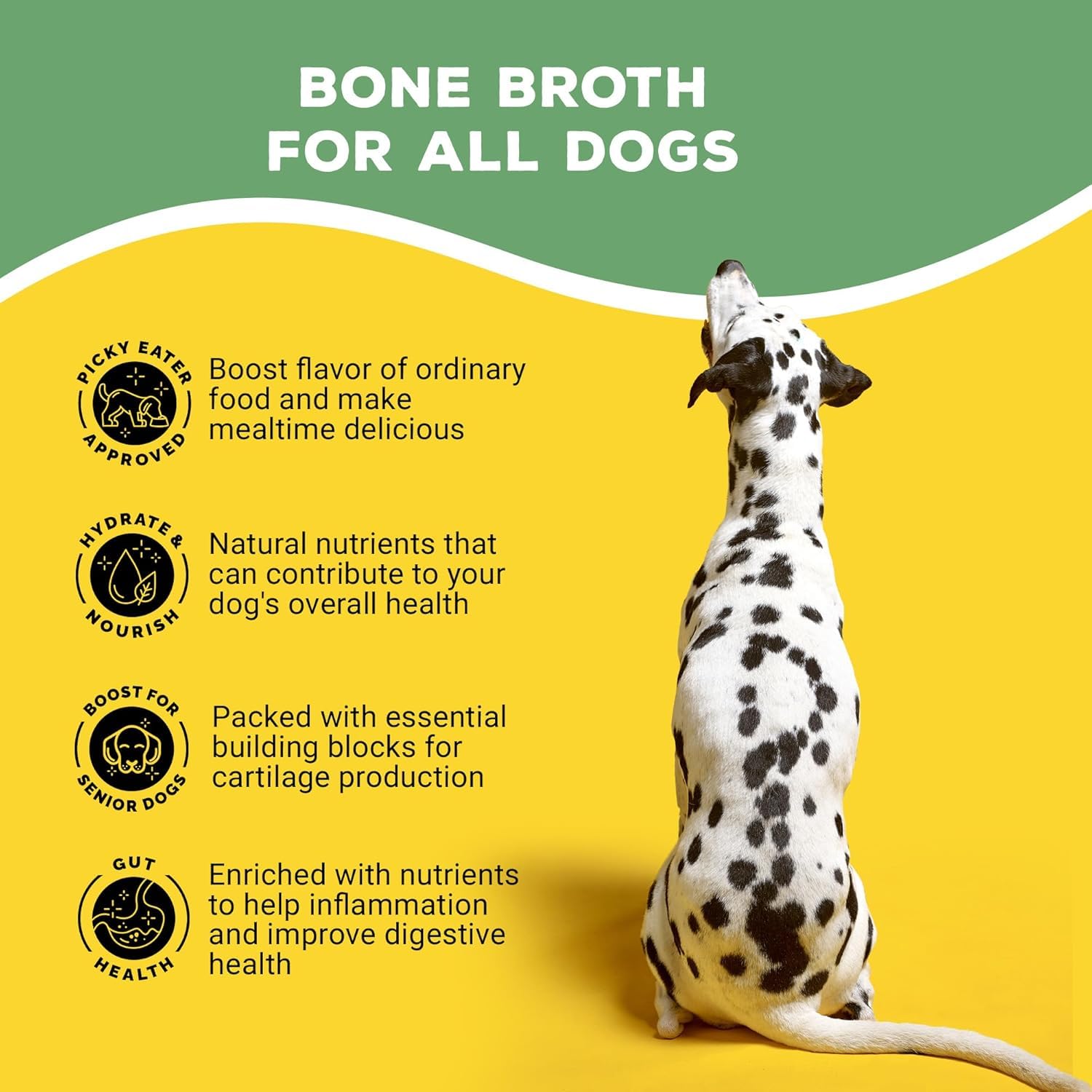 Brutus Bone Broth packaging highlights eco-friendly materials