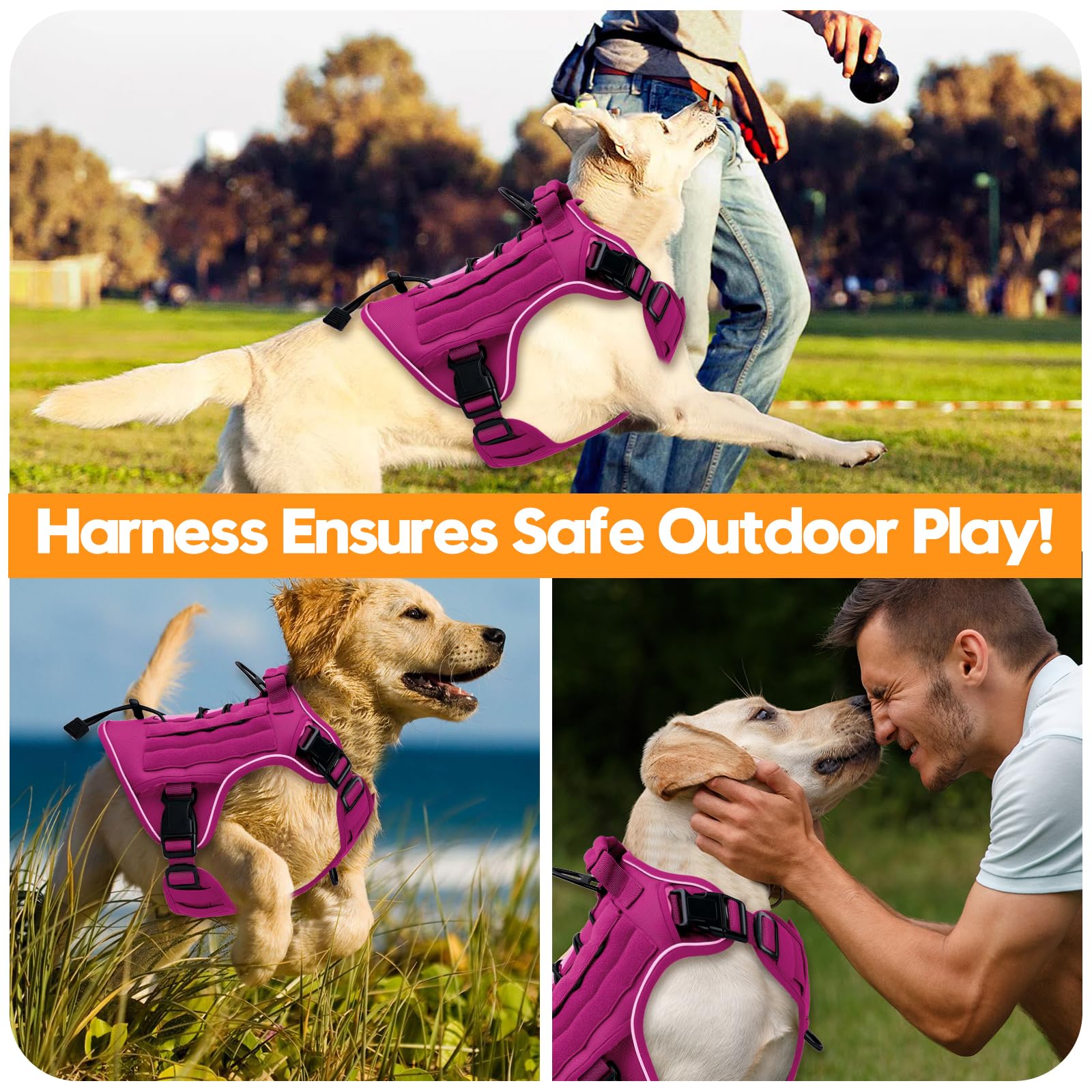 Bruvoalon breathable padding keeps dogs cool during activity