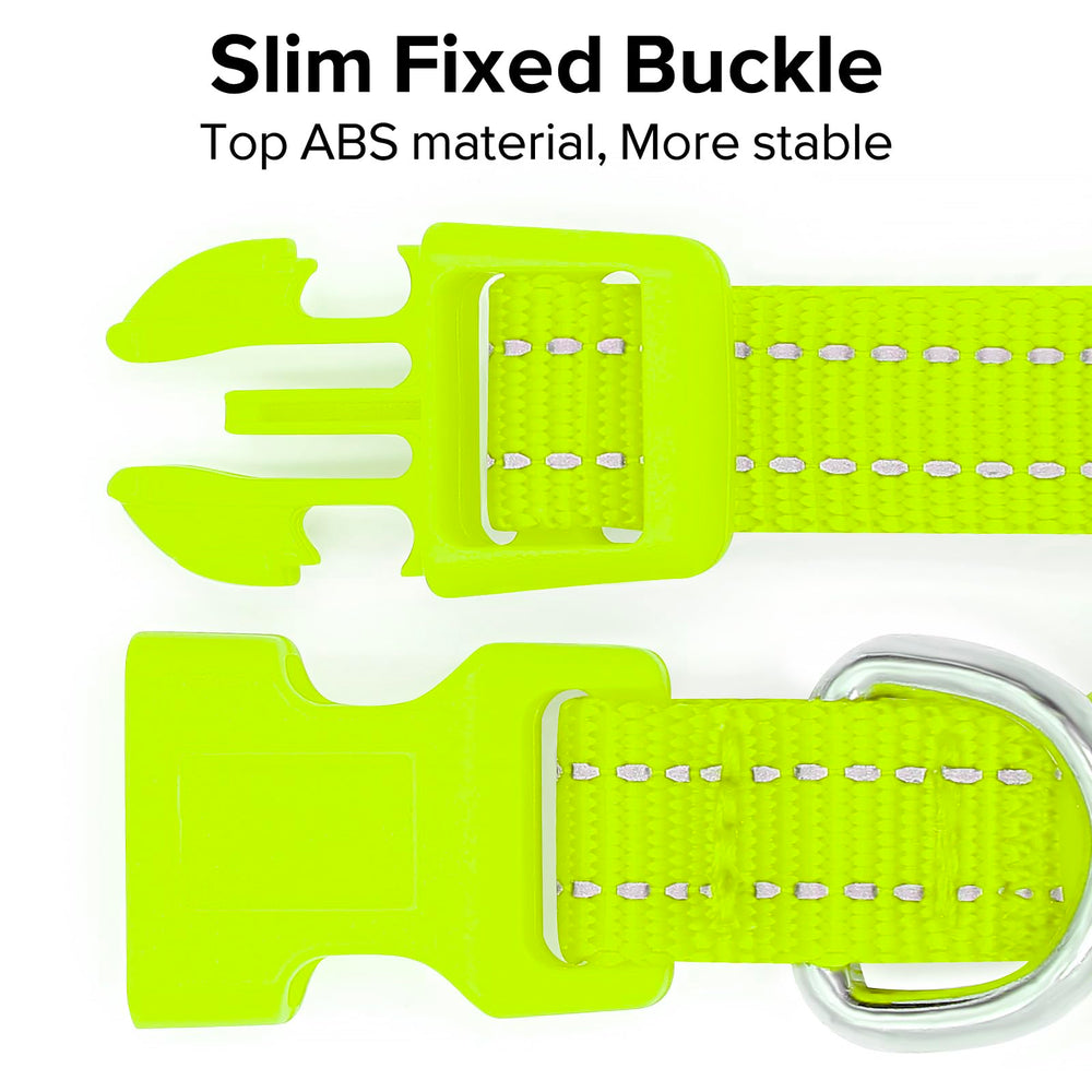 BSEEN Light Up Dog Collar green USB charging for quick recharge.
