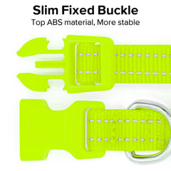 BSEEN Light Up Dog Collar green USB charging for quick recharge.