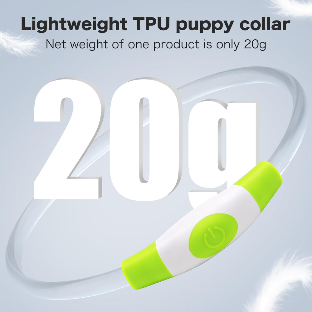 BSEEN Light Up Dog Collar rechargeable via USB for convenient charging.
