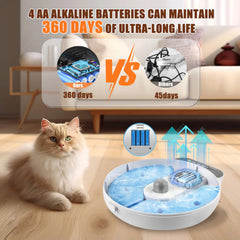 Bsemax cat feeder timer settings display enables easy 12/24h scheduling