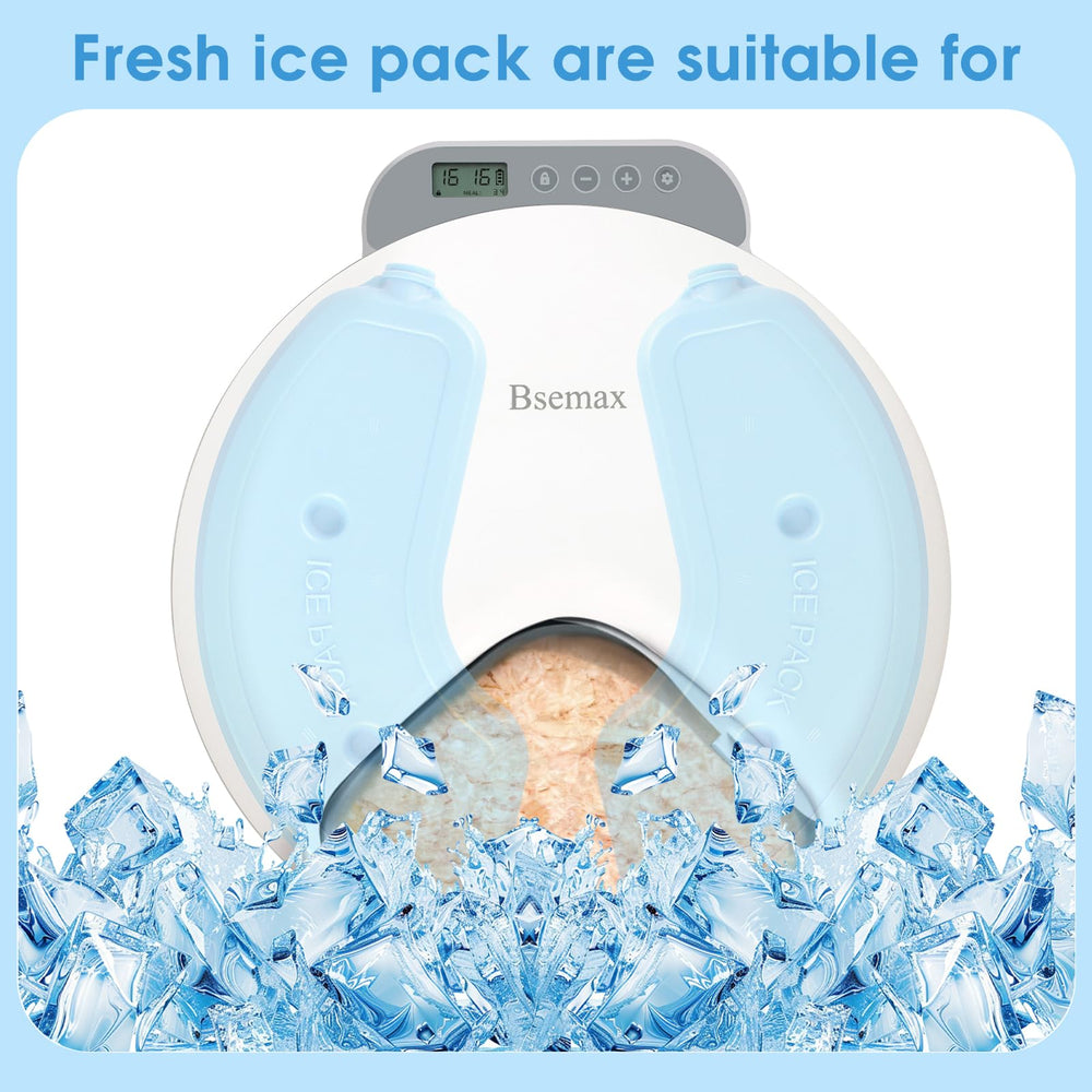 Bsemax ice-pack freeze-ready design for easy swap