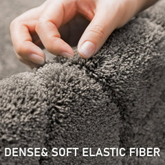 BSICPRO non-slip bottom keeps the mat secure on tile and hardwood floors.