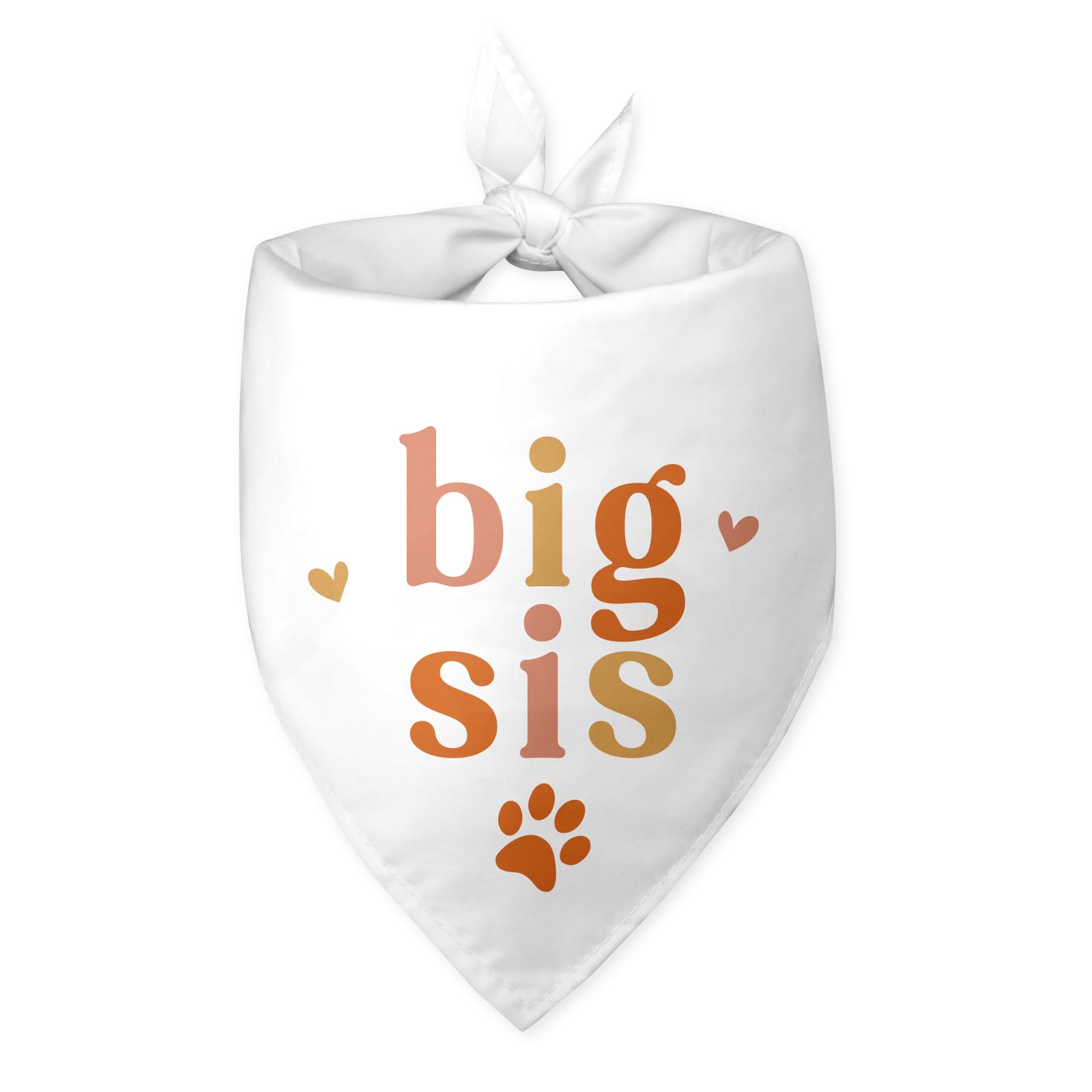Bsicuvaek big-sis-dog-bandana perfect for adorable photo shoots.