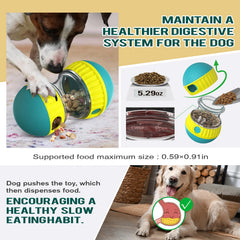 BSISUERM dog puzzle ball green bottom view illustrates durable ABS material.