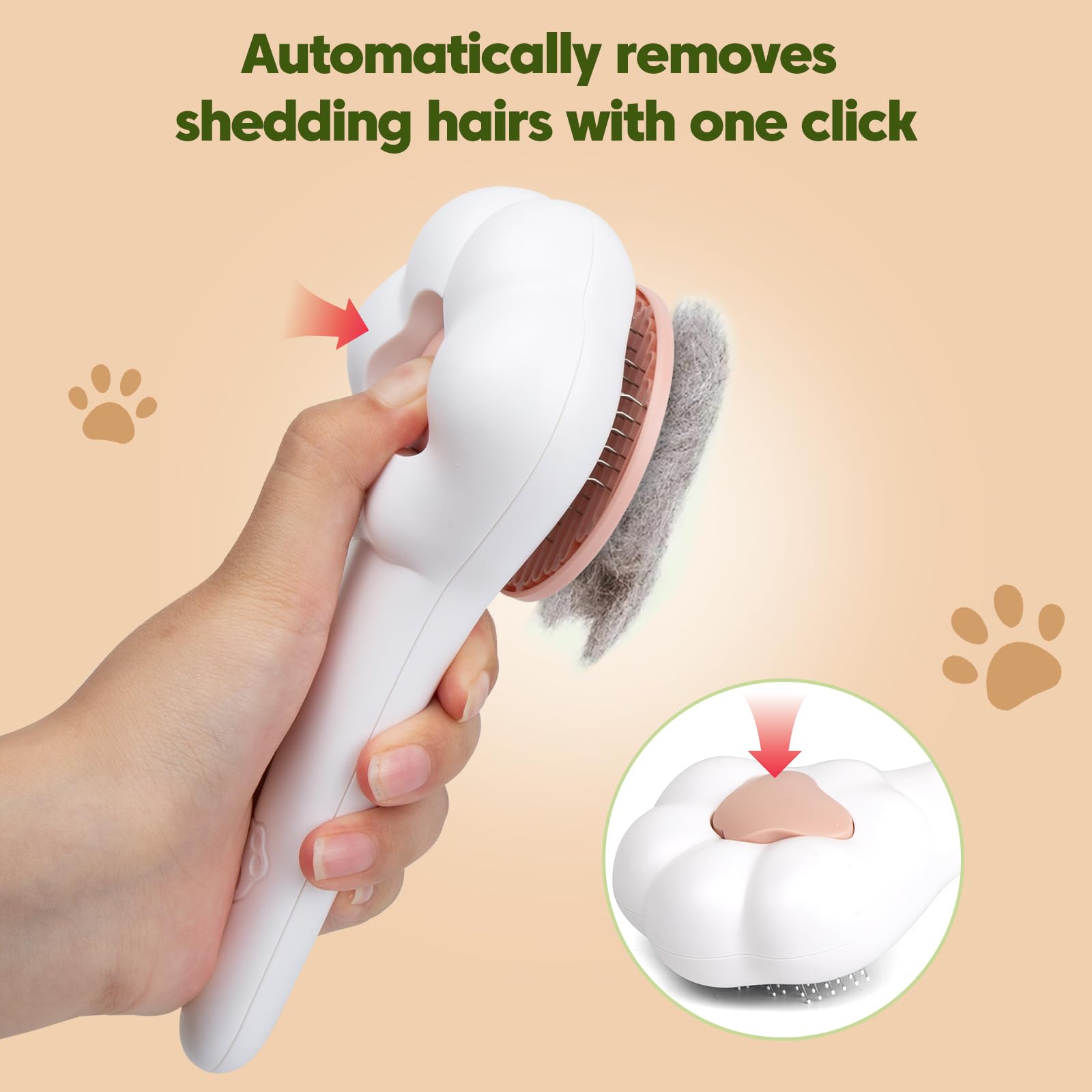 BSONEDO safety features on nail clipper with soft rubber handles for grip
