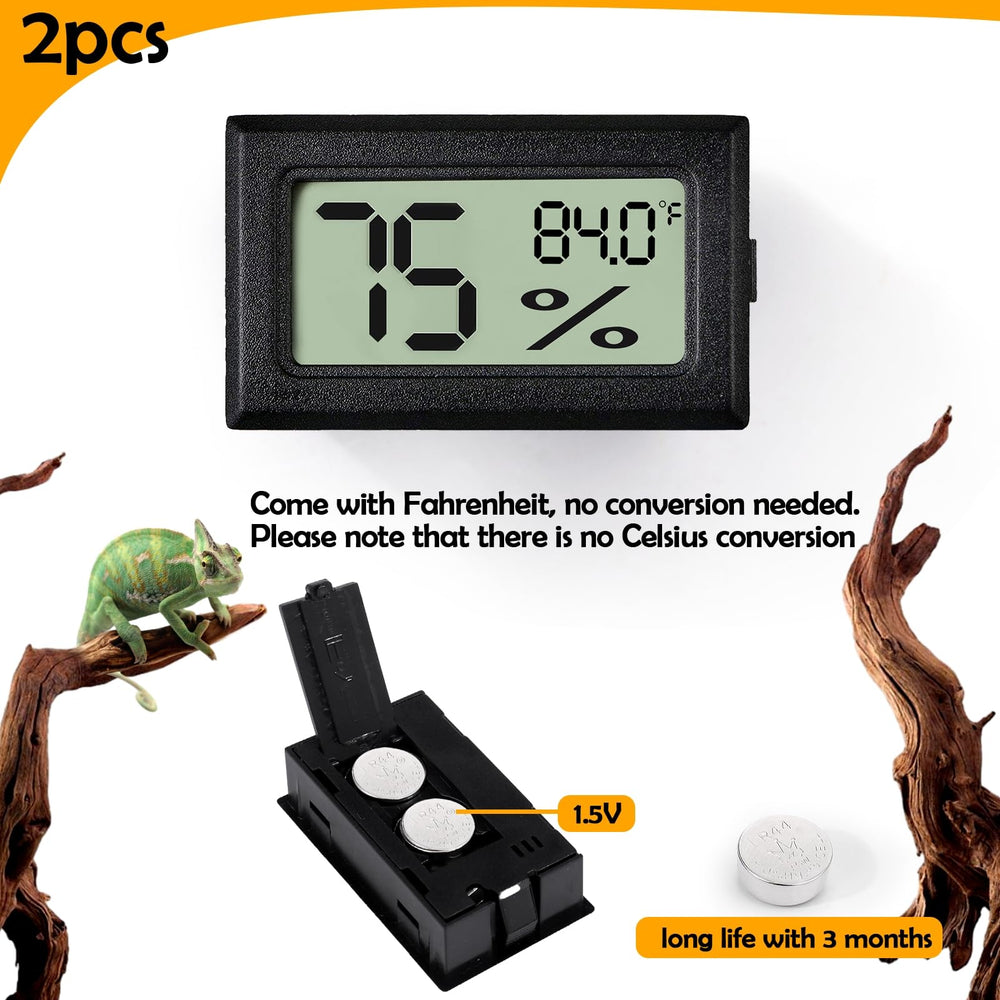 BSRESIN thermometer stick placement demonstrates easy, quick setup with adhesive dots