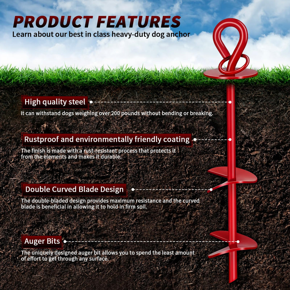 BTEC Cleaning Brush helps maintain tidy yard tether and stake after outdoor use