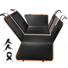 BTOG 6-in-1 leather backseat extender with hard bottom for secure rides