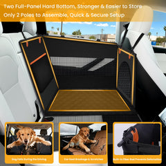 Buatis XL hard-bottom panel provides stable support during turns and stops.