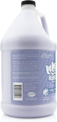 Bubble Bros Oatmeal Dog Shampoo being poured for a clean, refreshed coat