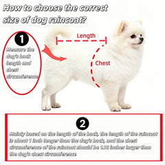 Bubble-Fly breathable-dog-poncho uses air-mesh lining for comfort.