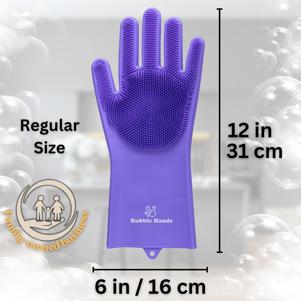 Bubble Hands warranty badge emphasizing durability and customer assurance