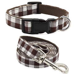 Bubblepup collar close-up showing soft fabric and durable D-ring for secure leash attachment.