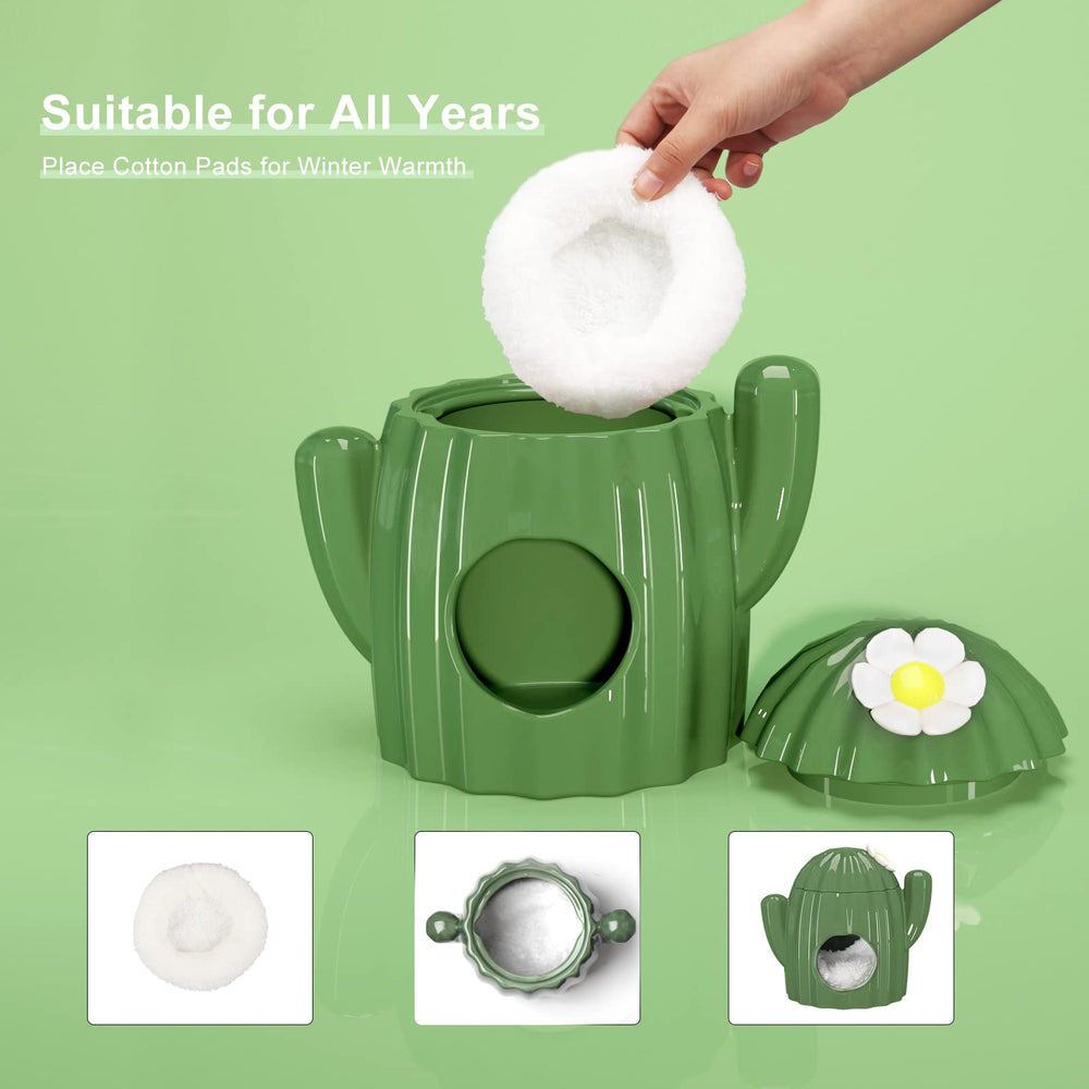 BUCATSTATE ceramic cactus interior provides cozy resting space