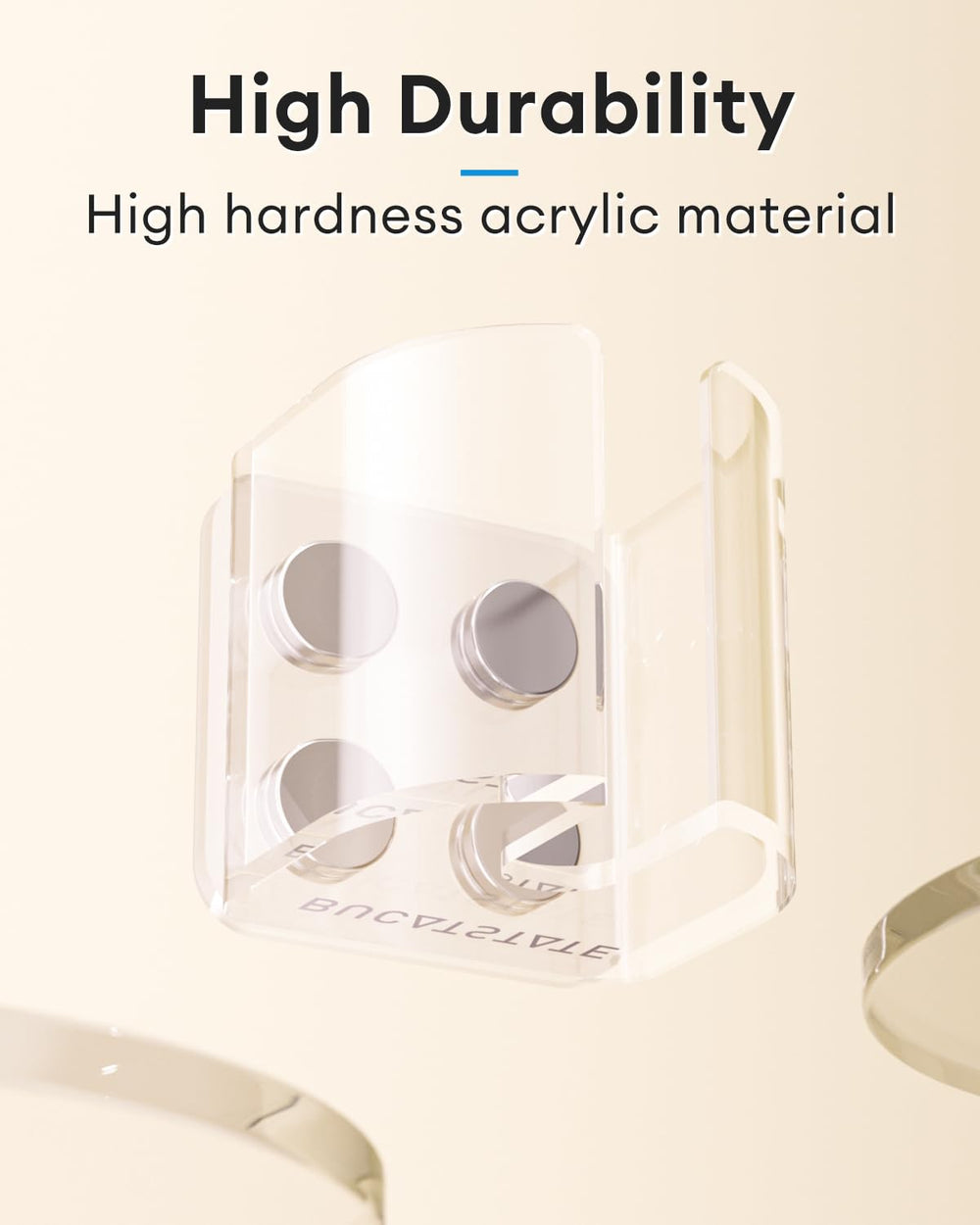 BUCATSTATE hamster water bottle holder tool-free installation for quick setup