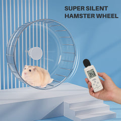 BUCATSTATE hamster wheel 5.5-inch diameter fits small pets.