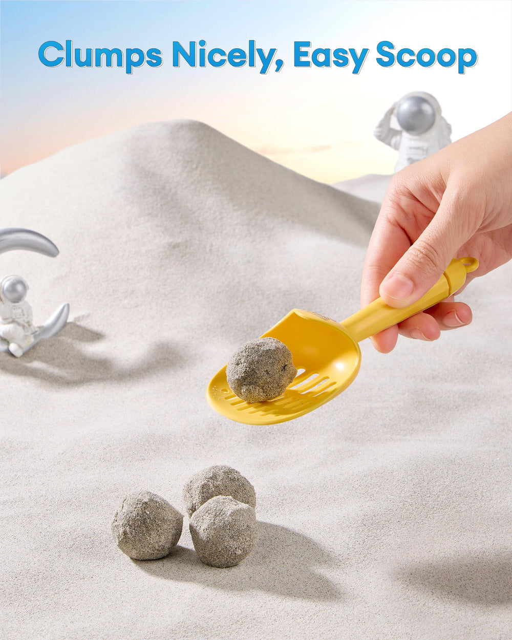 BUCATSTATE Multi-use Grooming Sand demonstrates fur cleaning and oil removal.