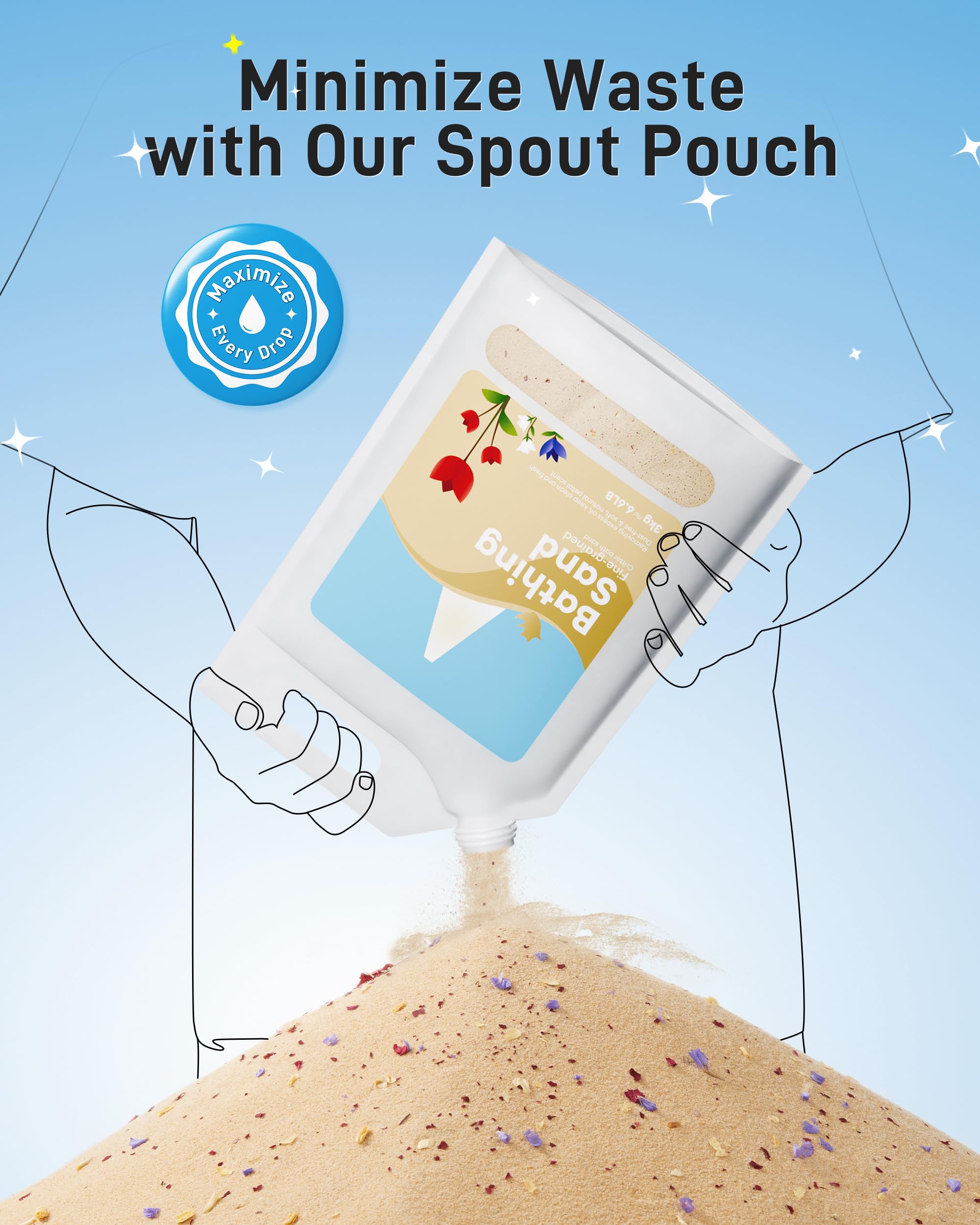 BUCATSTATE sand bath container pairing demonstrates all-in-one setup