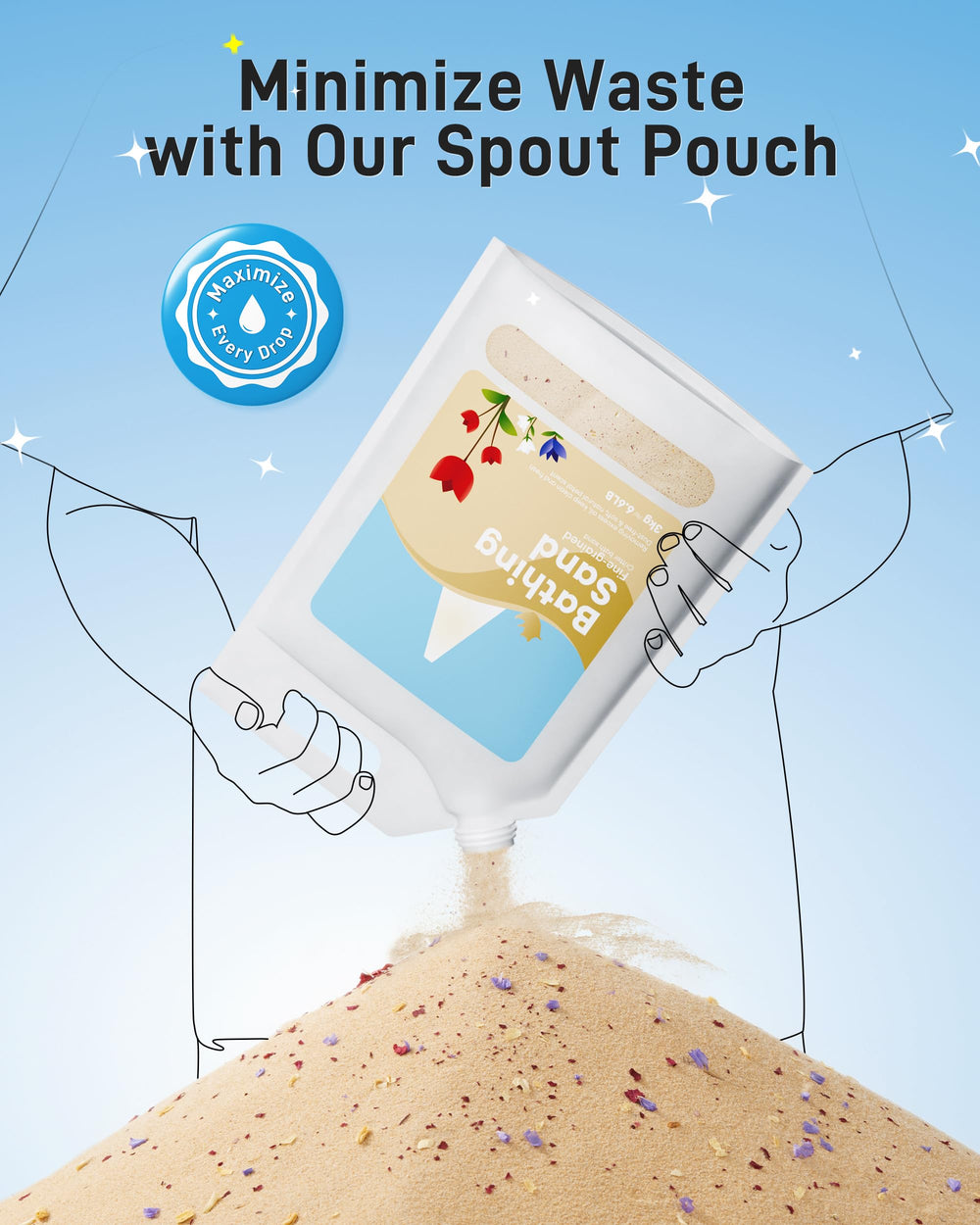 BUCATSTATE sand bath container pairing demonstrates all-in-one setup