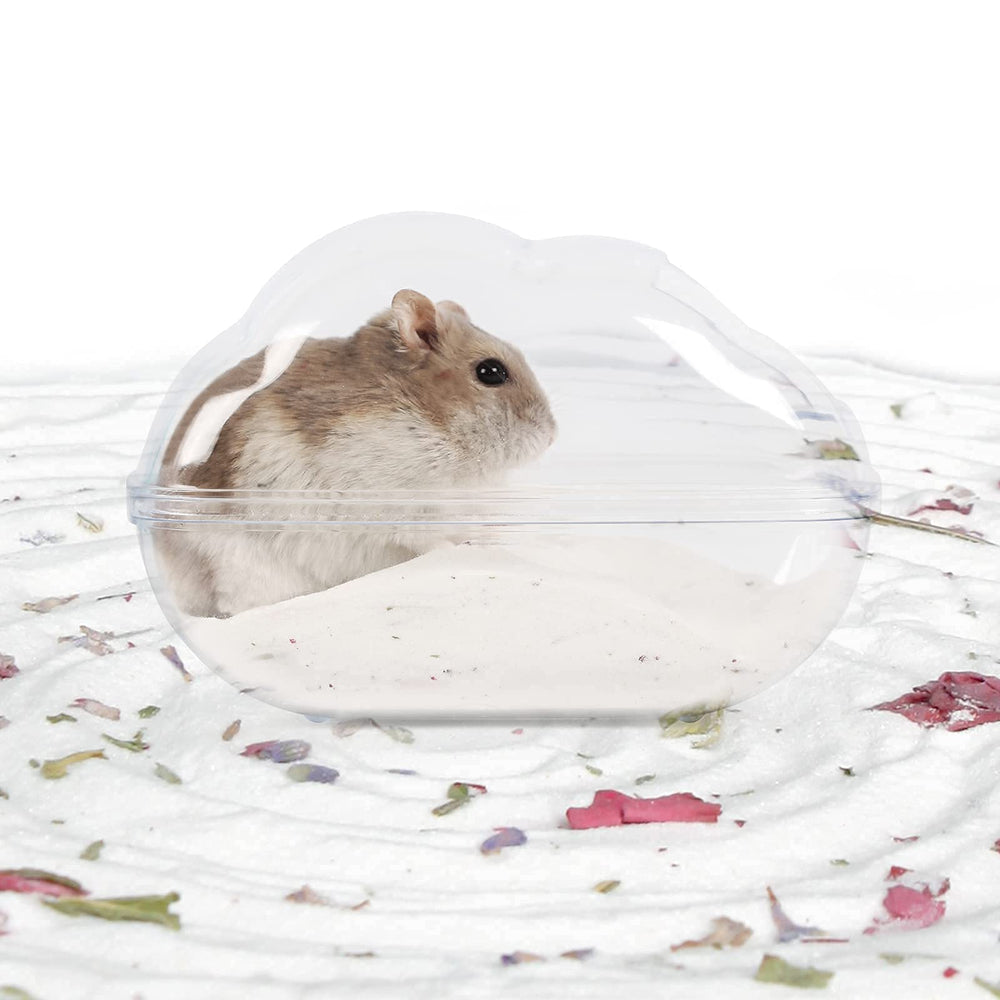BUCATSTATE skin-friendly sand is gentle on hamster skin.